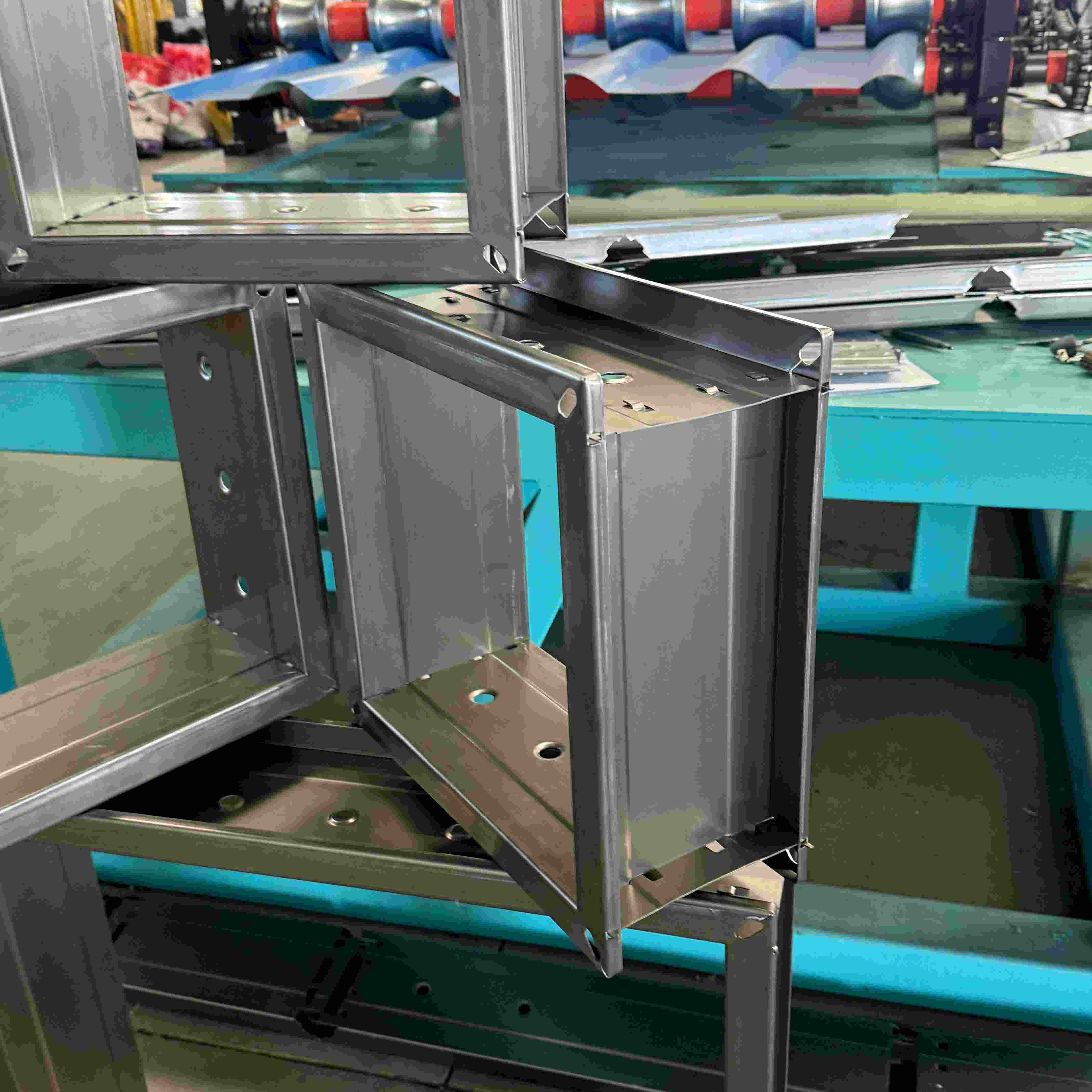 Mesin Damper VCD Saluran Udara Diluncurake dening Parfu - Solusi Produksi Damper HVAC Presisi Tinggi