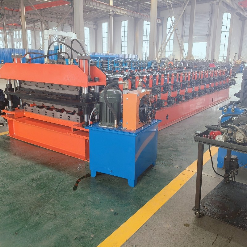 Double-Layer Roll mbentuk Machine