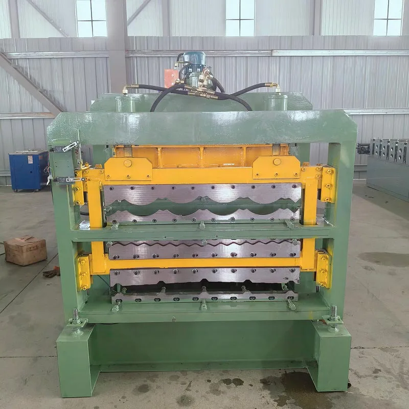 Telung lapisan Roll mbentuk Machine